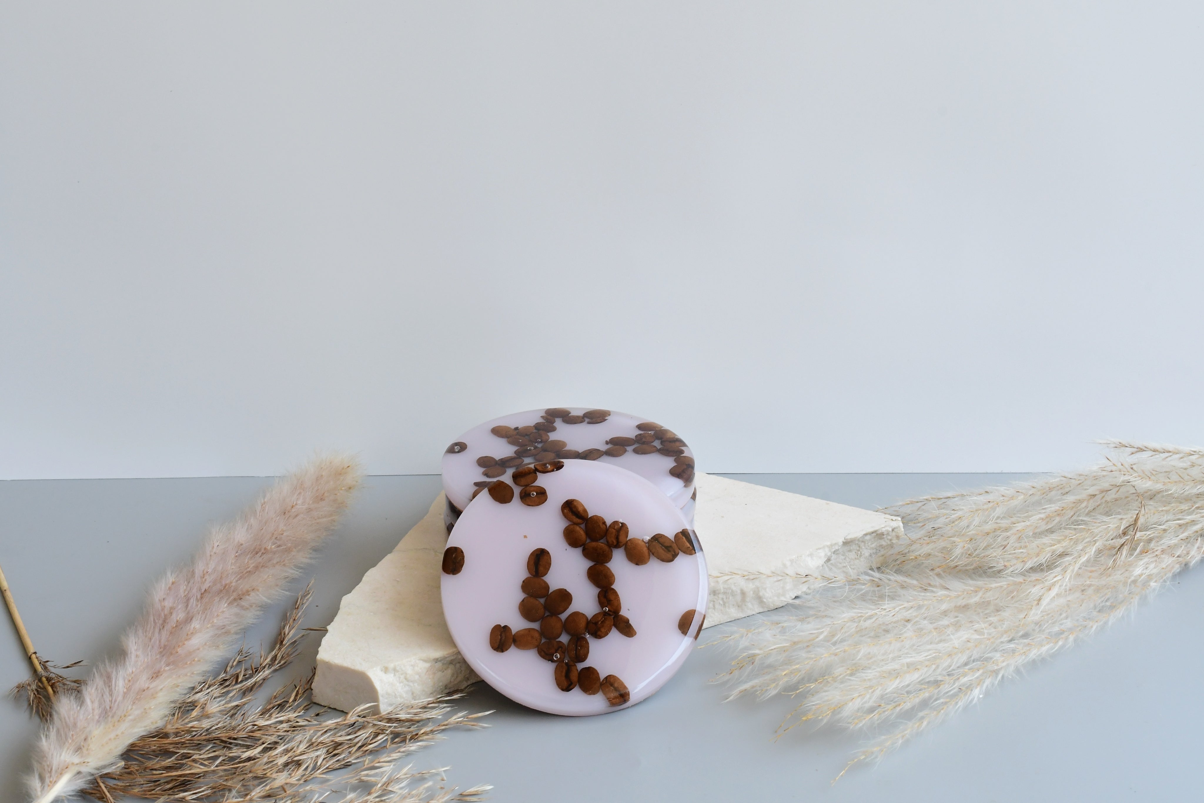 Coffee Bean Coasters - Made to Order