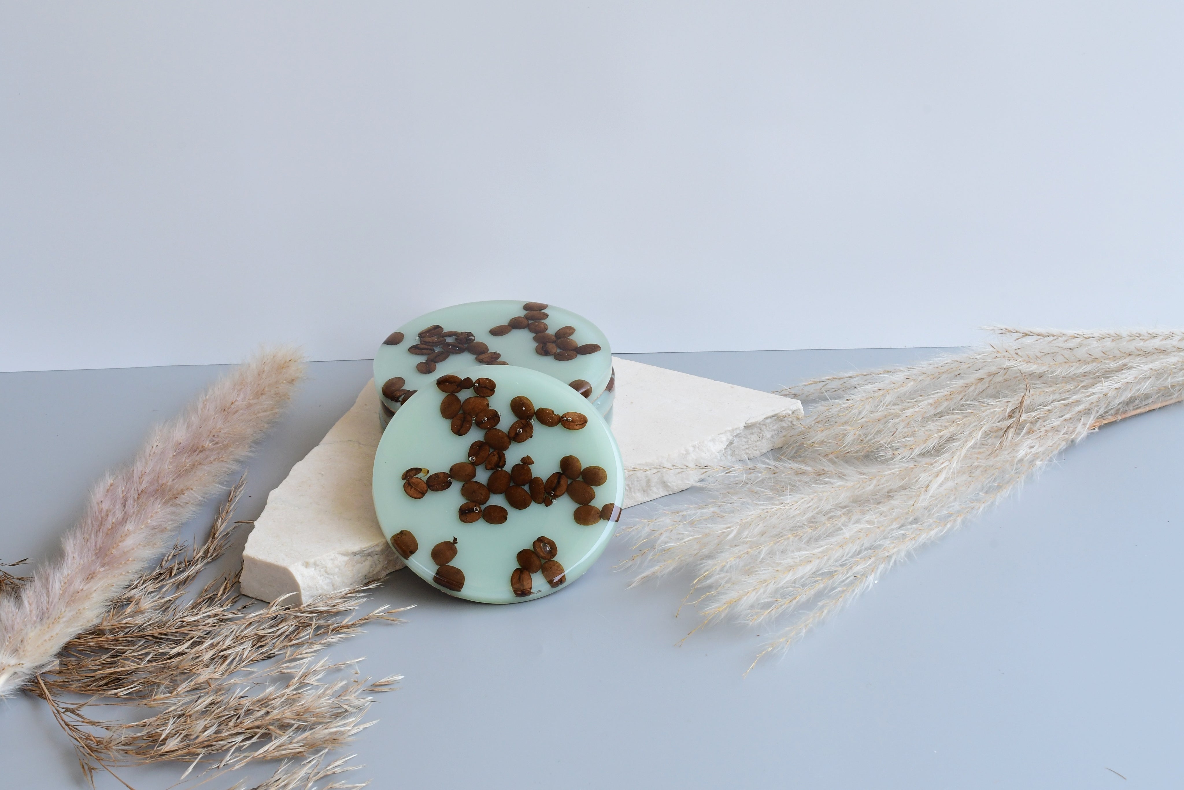 Coffee Bean Coasters - Made to Order