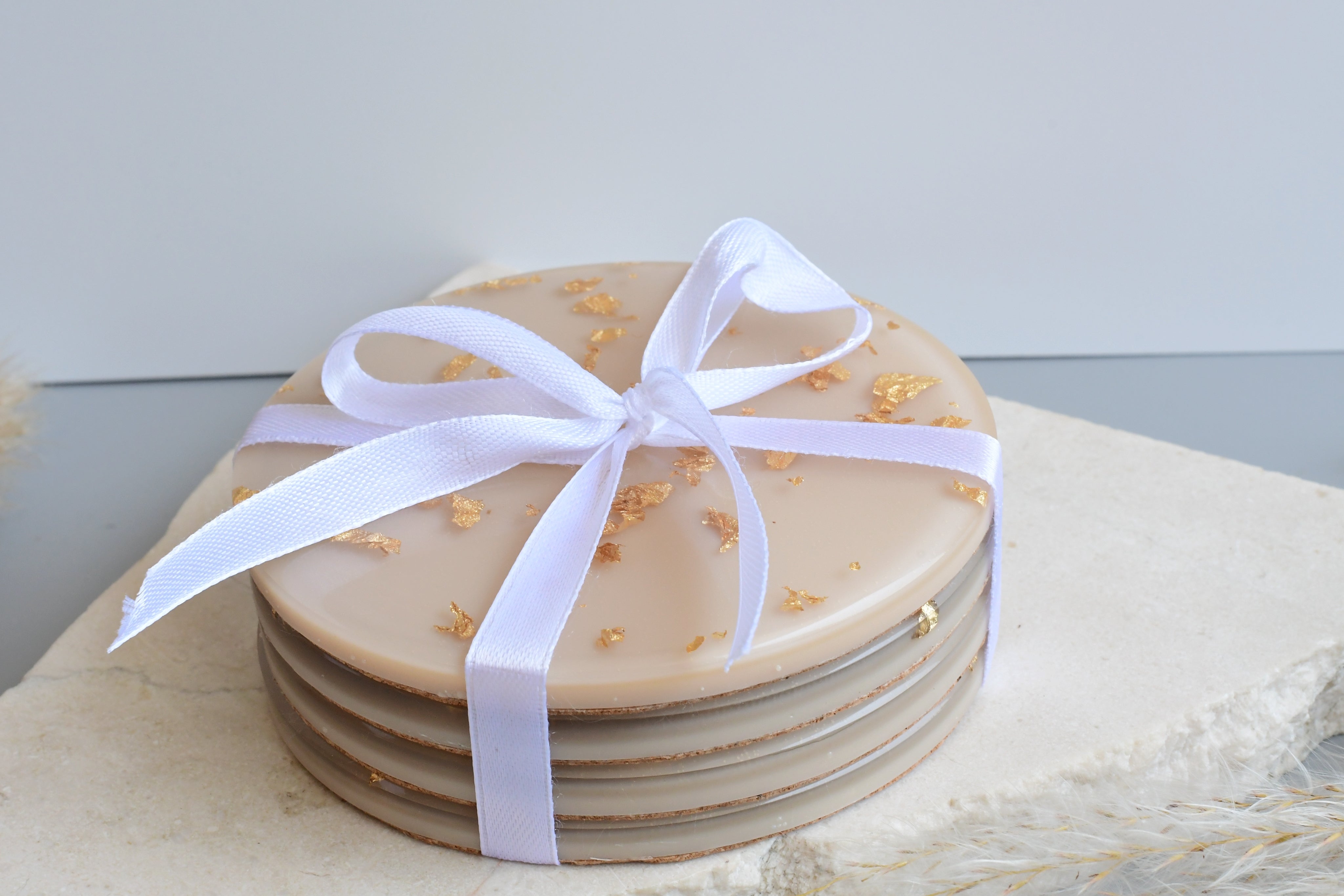 Lux Coasters - Beige - Made to Order