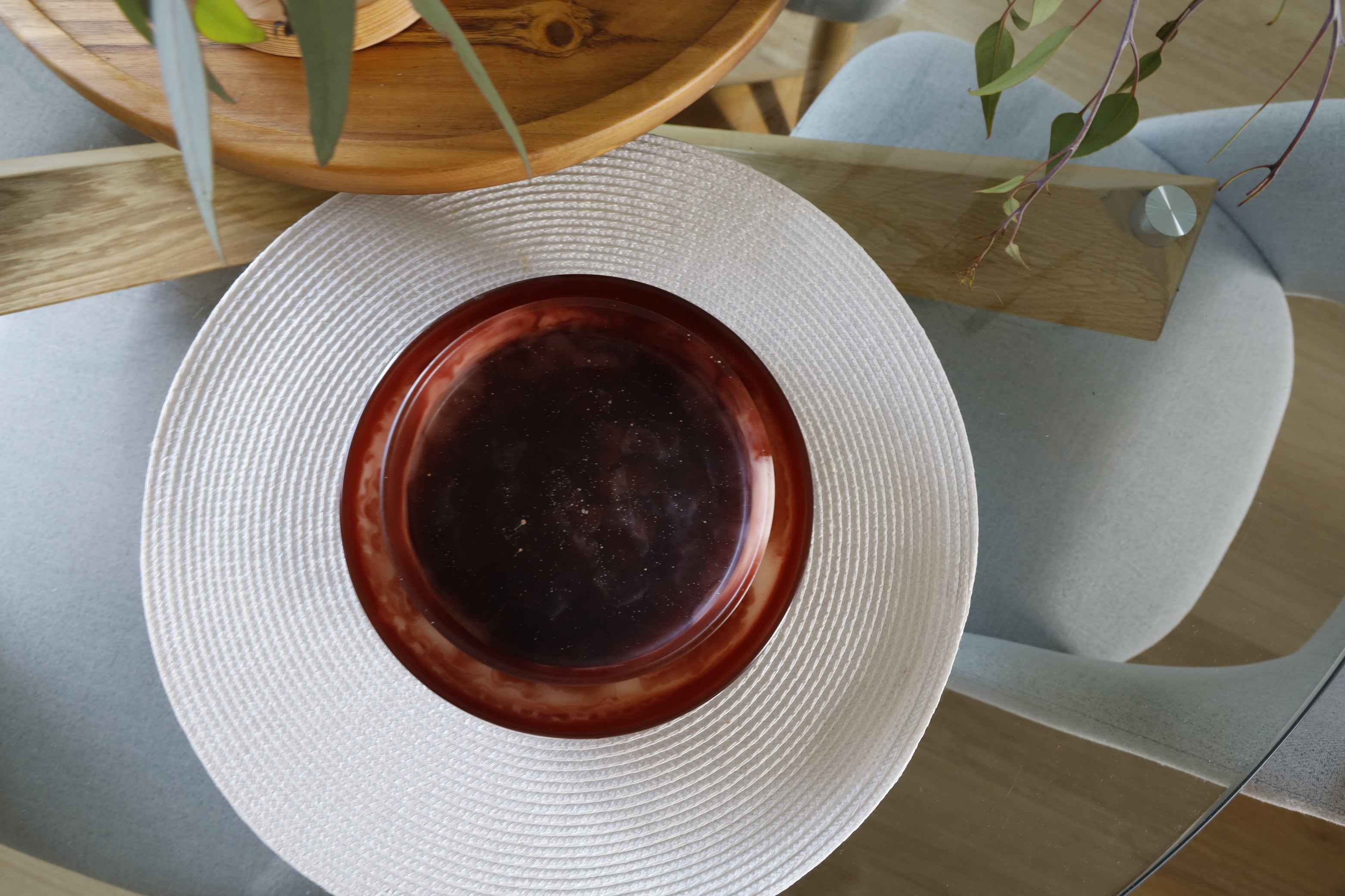 Roseate Bowl & Plate set