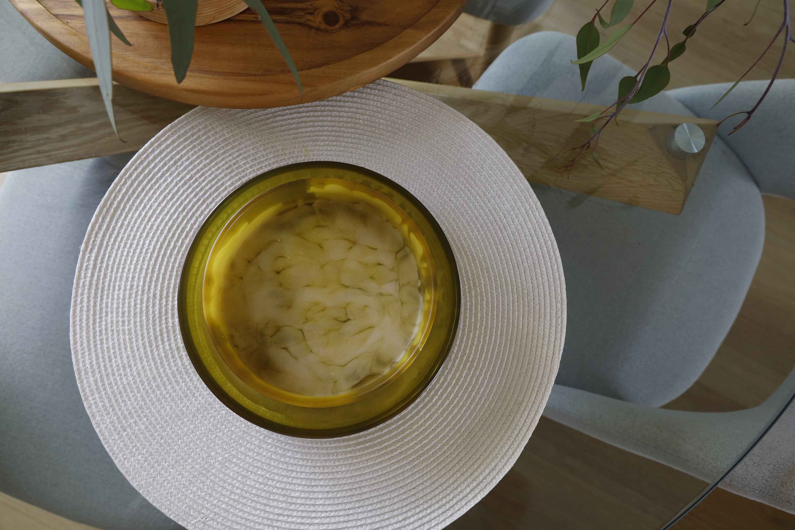 Roseate Bowl & Plate set