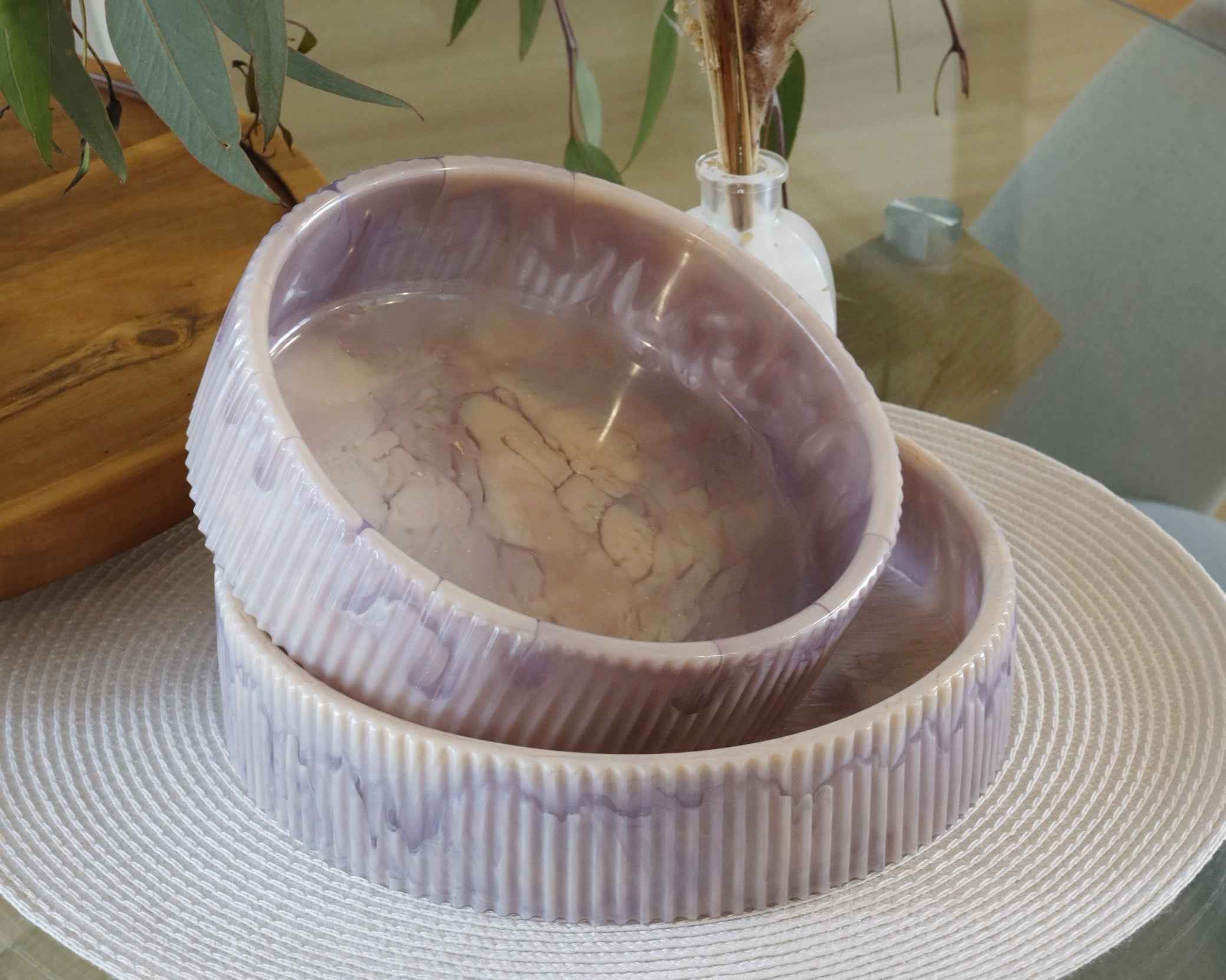 Ribbed Serving Bowl Sets
