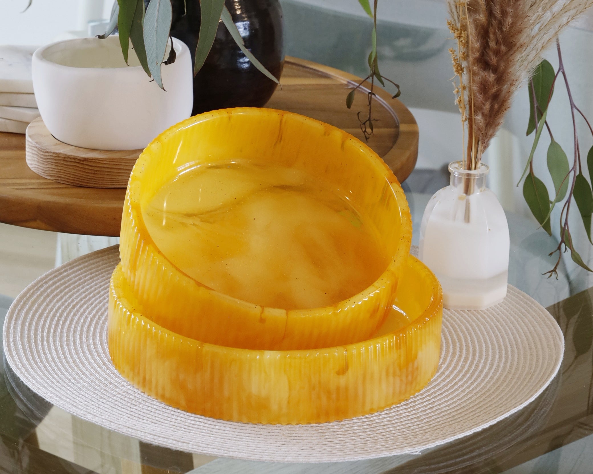 Ribbed Serving Bowl Sets