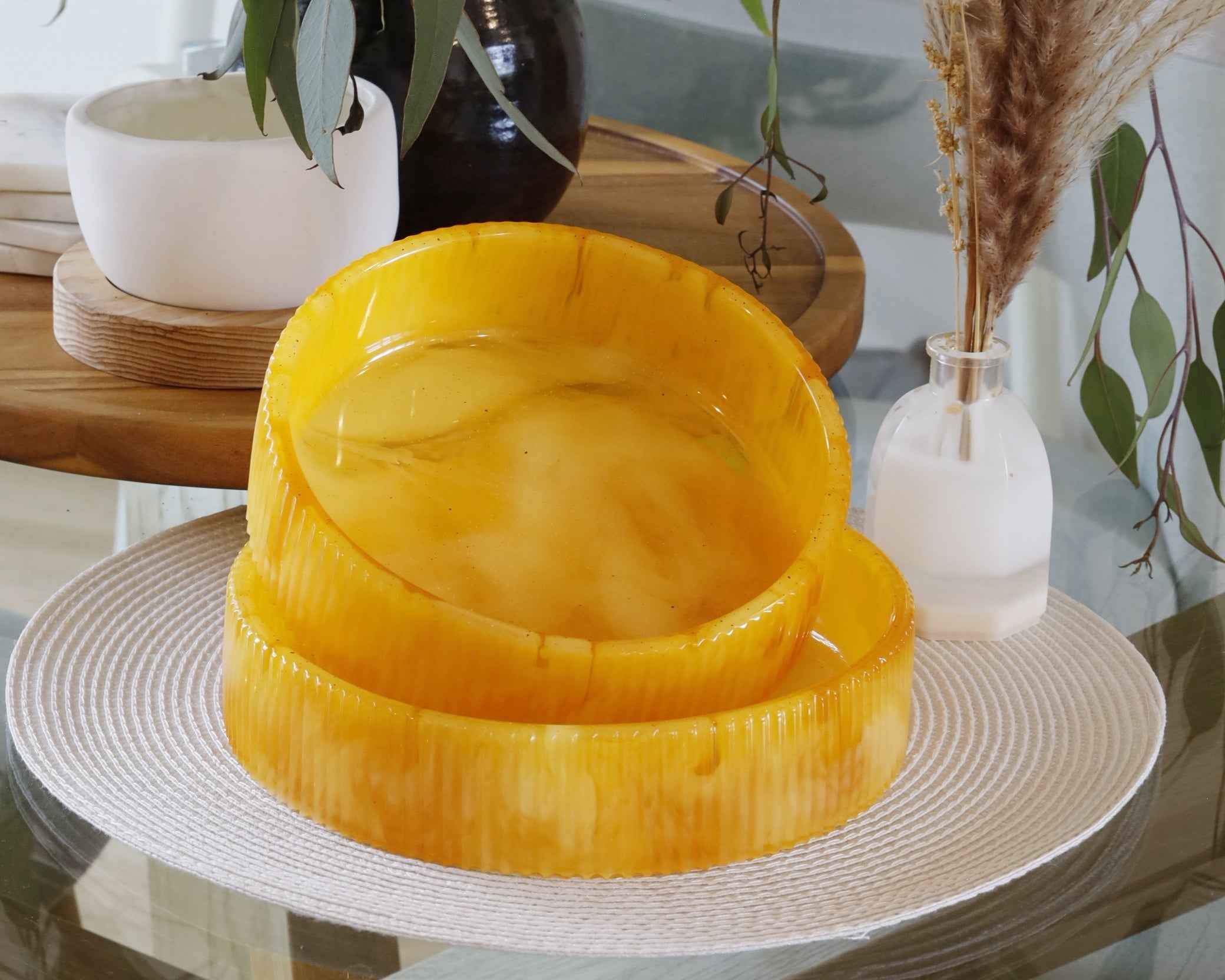 Ribbed Serving Bowl Sets