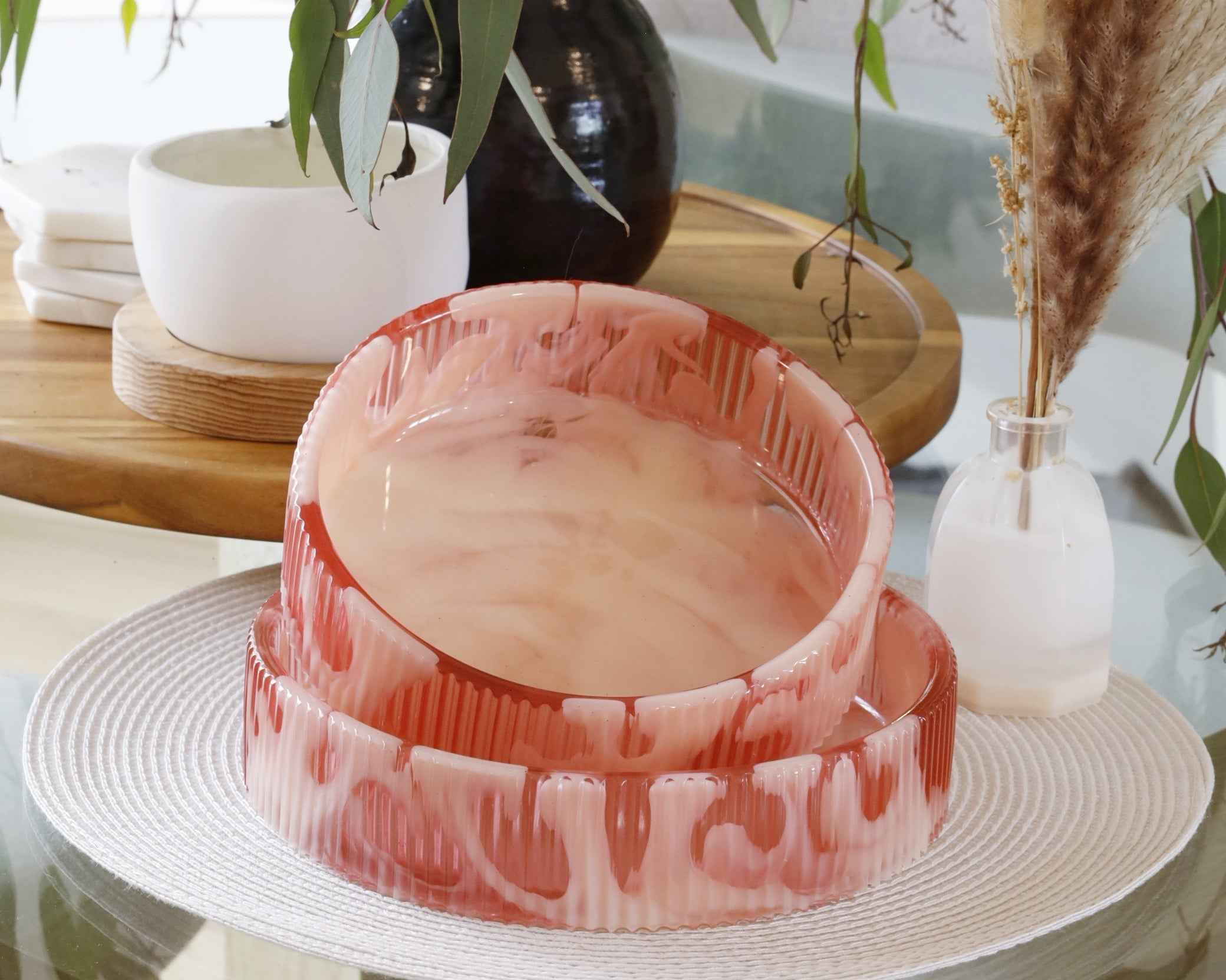 Ribbed Serving Bowl Sets