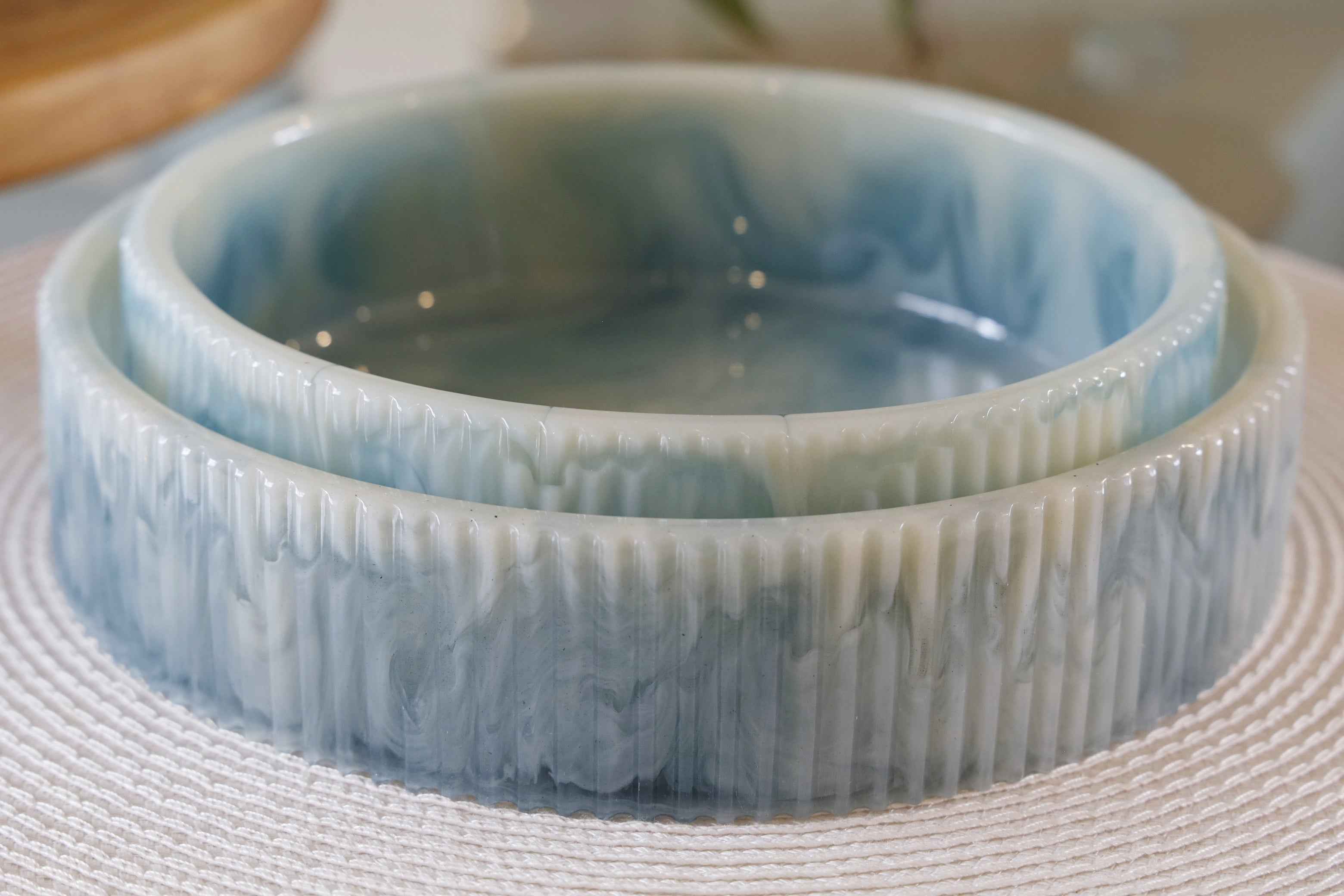 Ribbed Serving Bowl Sets