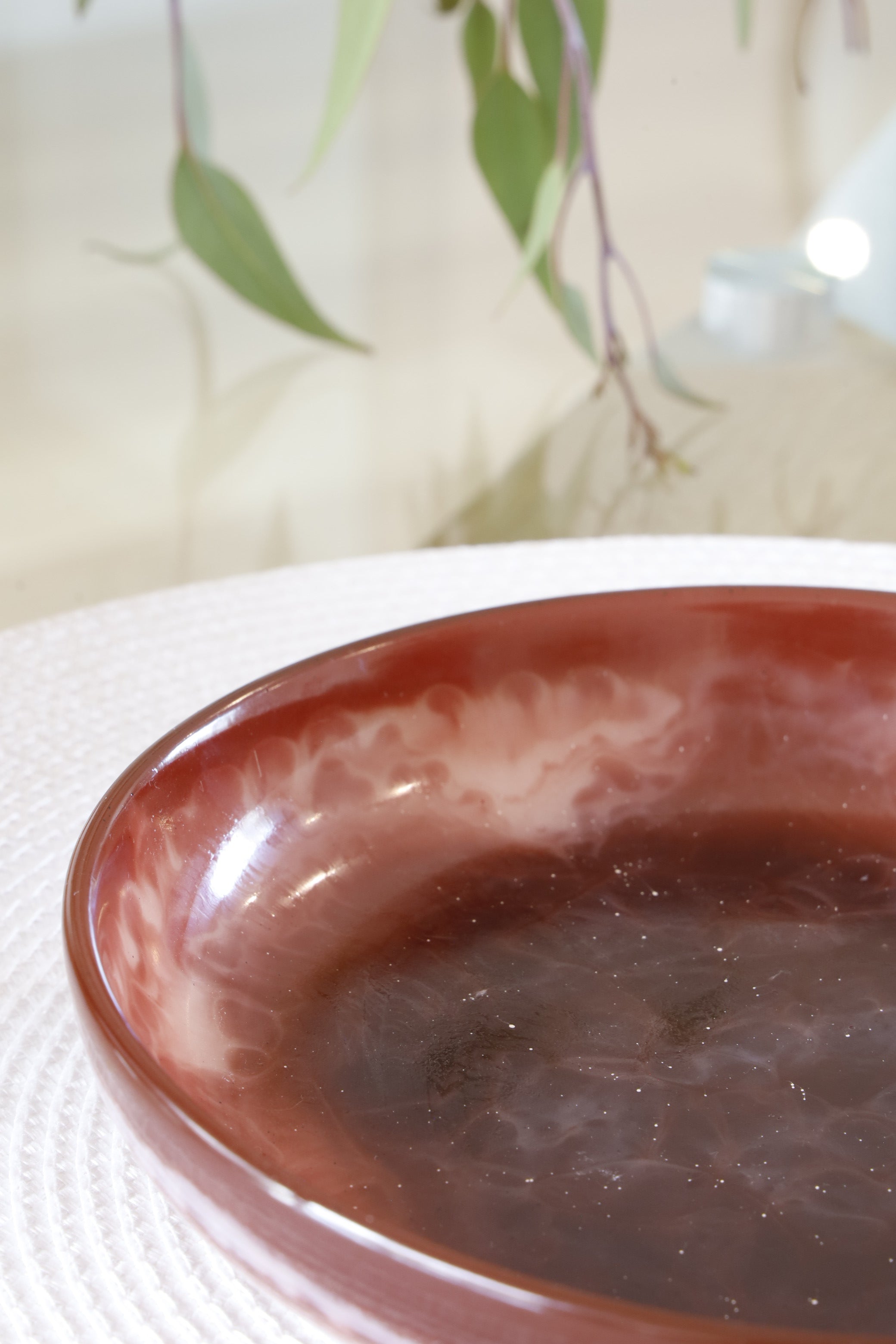 Roseate Bowl & Plate set