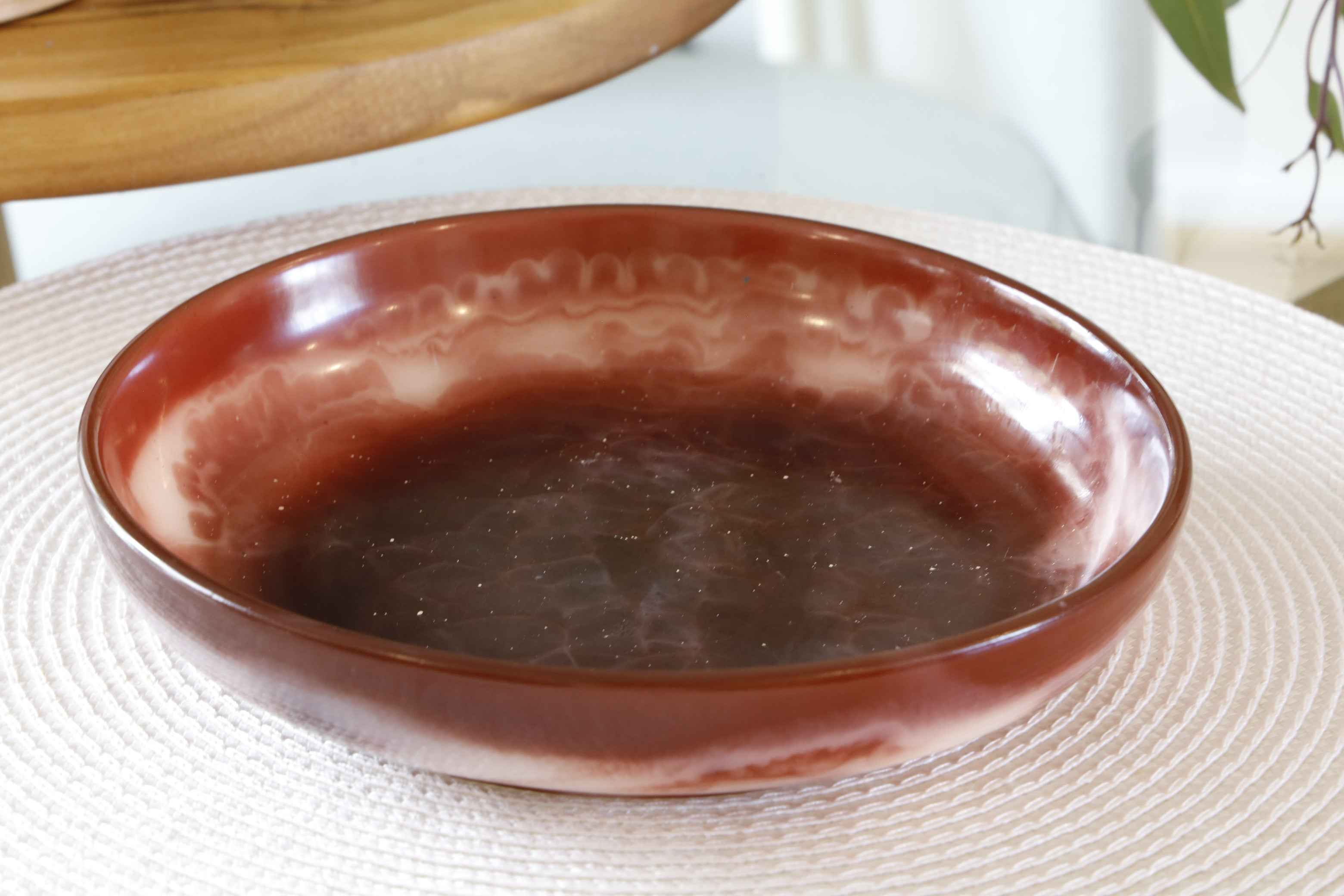 Roseate Bowl & Plate set