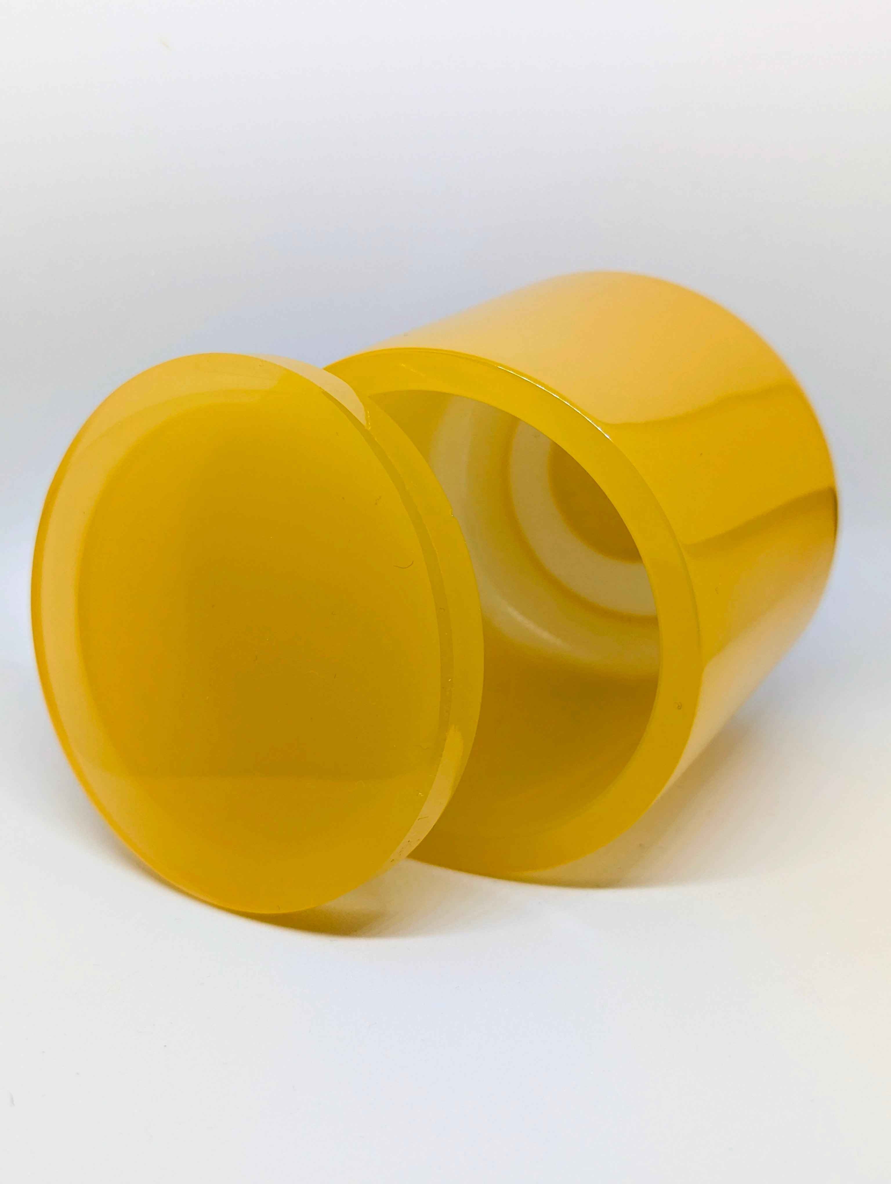 Decorative Jar - Yellow