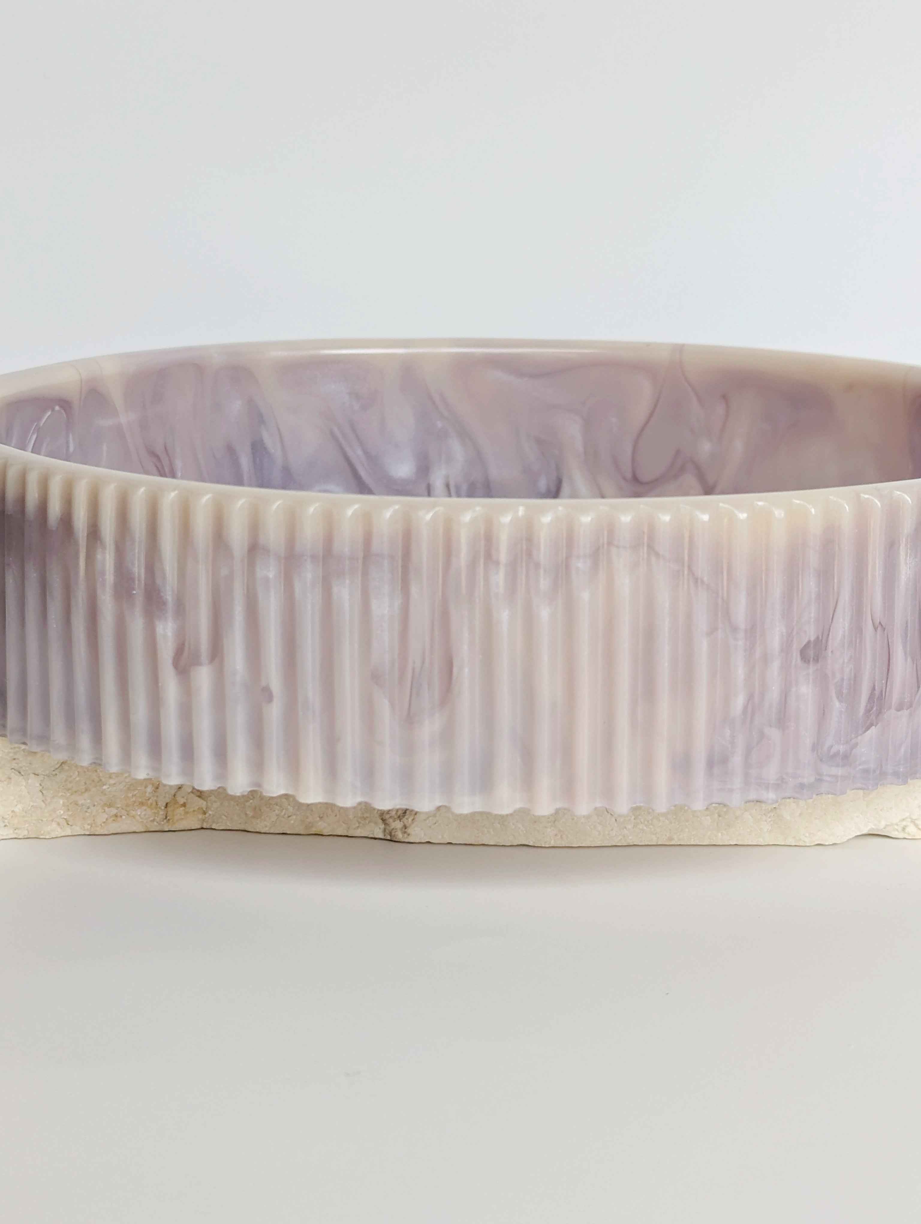 Ribbed Serving Bowls - Medium & Large