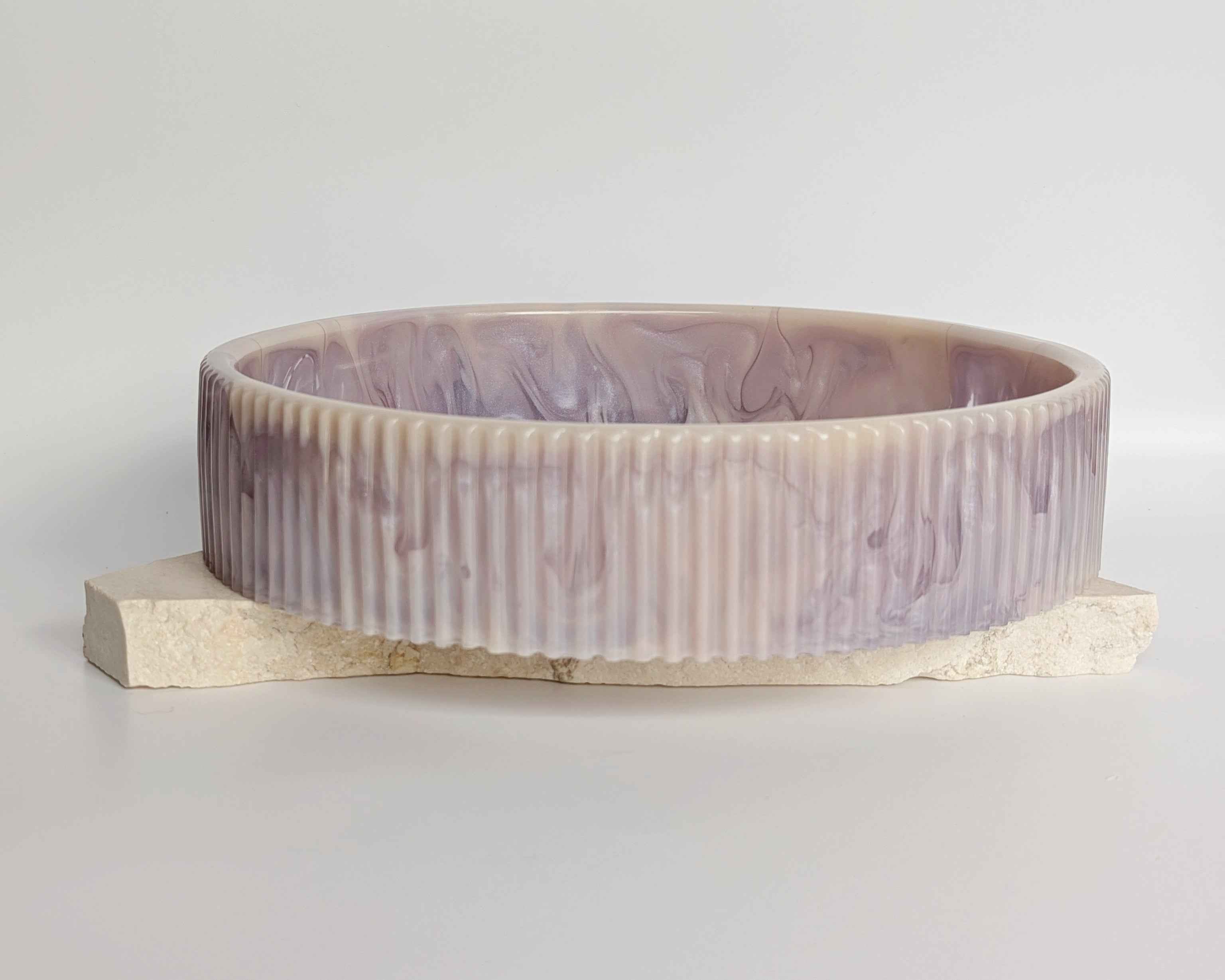 Ribbed Serving Bowls - Medium & Large