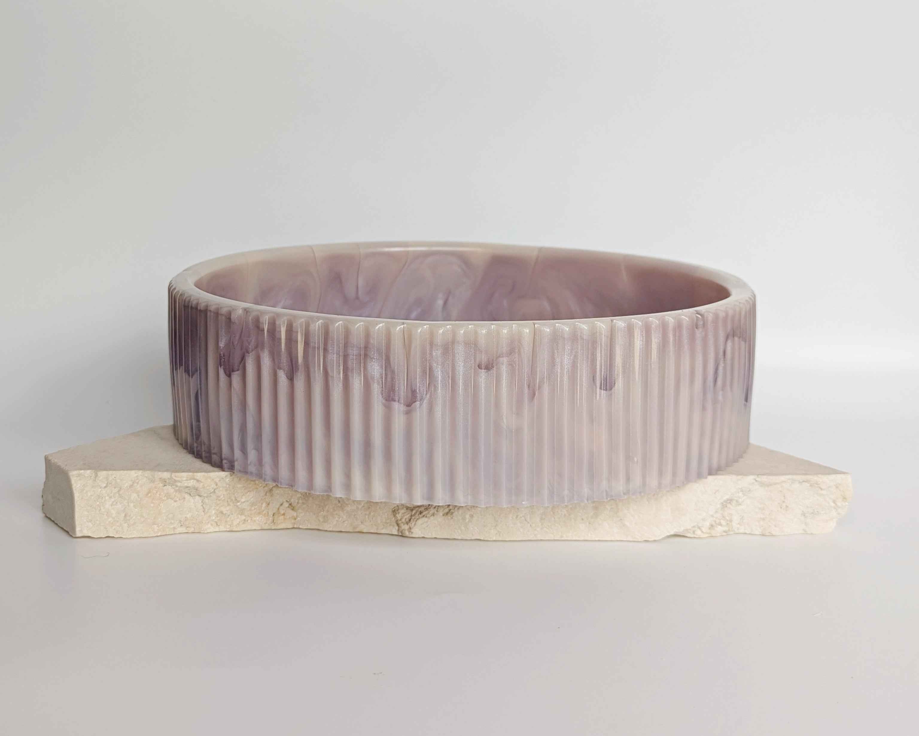 Ribbed Serving Bowls - Medium & Large