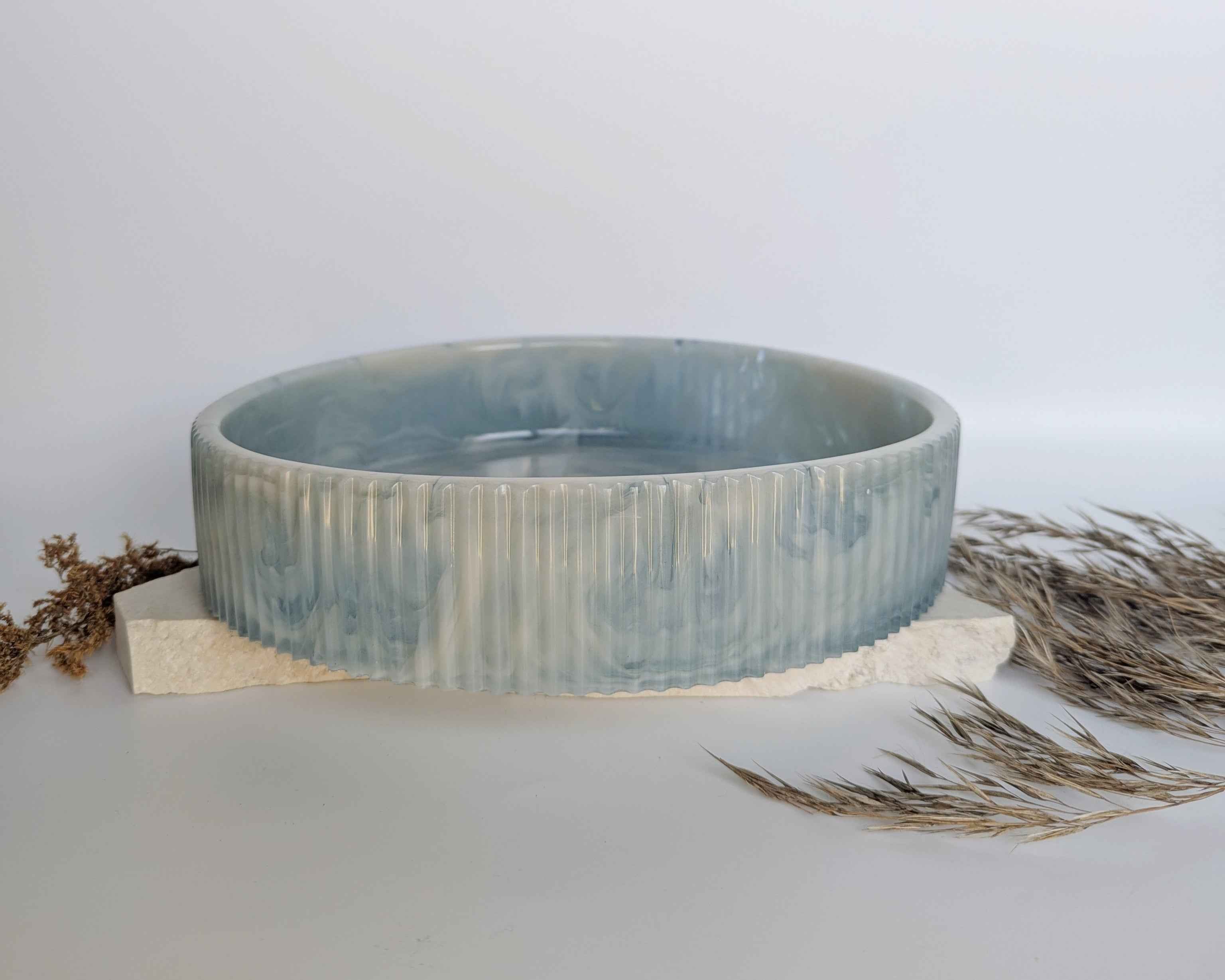 Ribbed Serving Bowls - Medium & Large