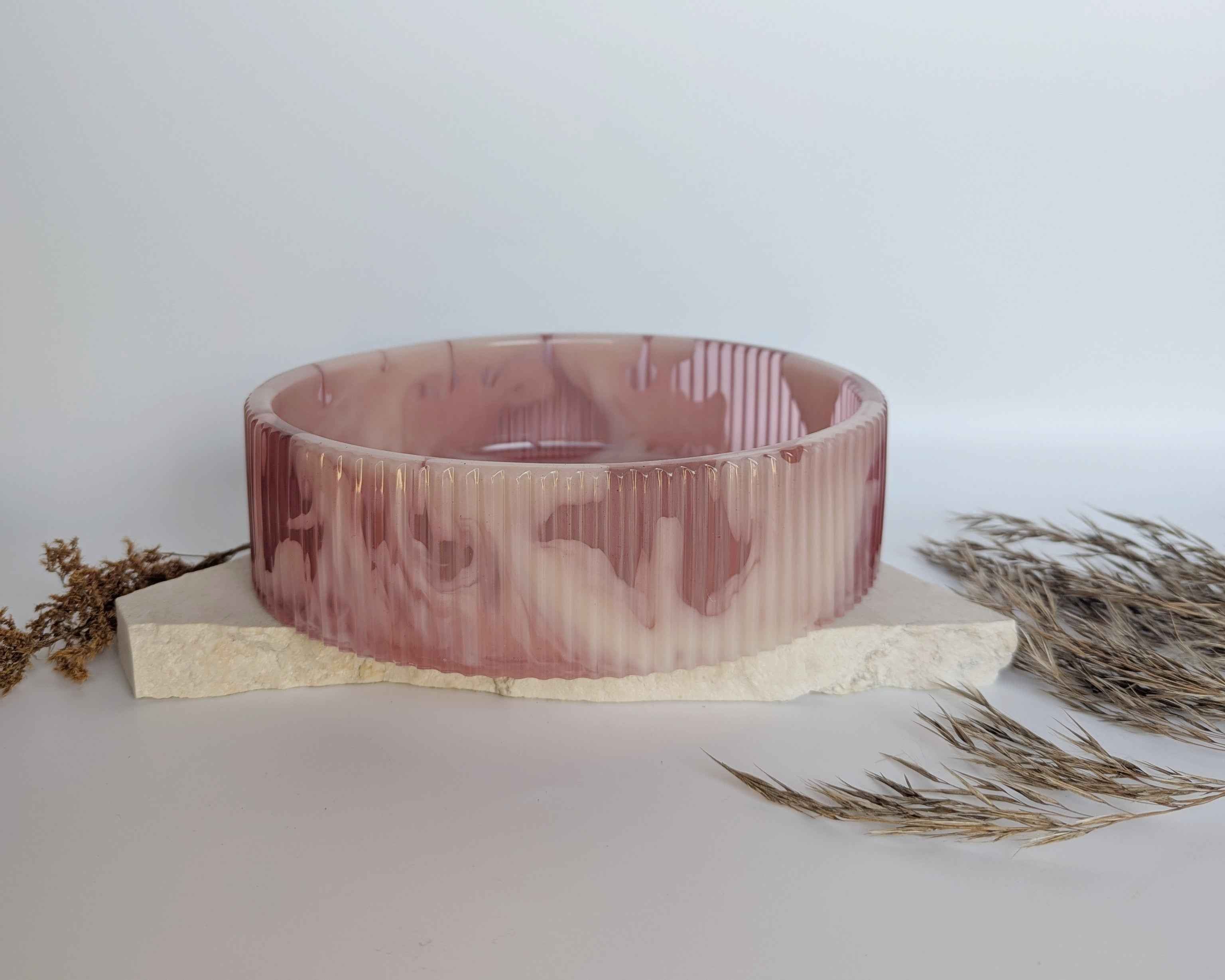 Ribbed Serving Bowls - Medium & Large