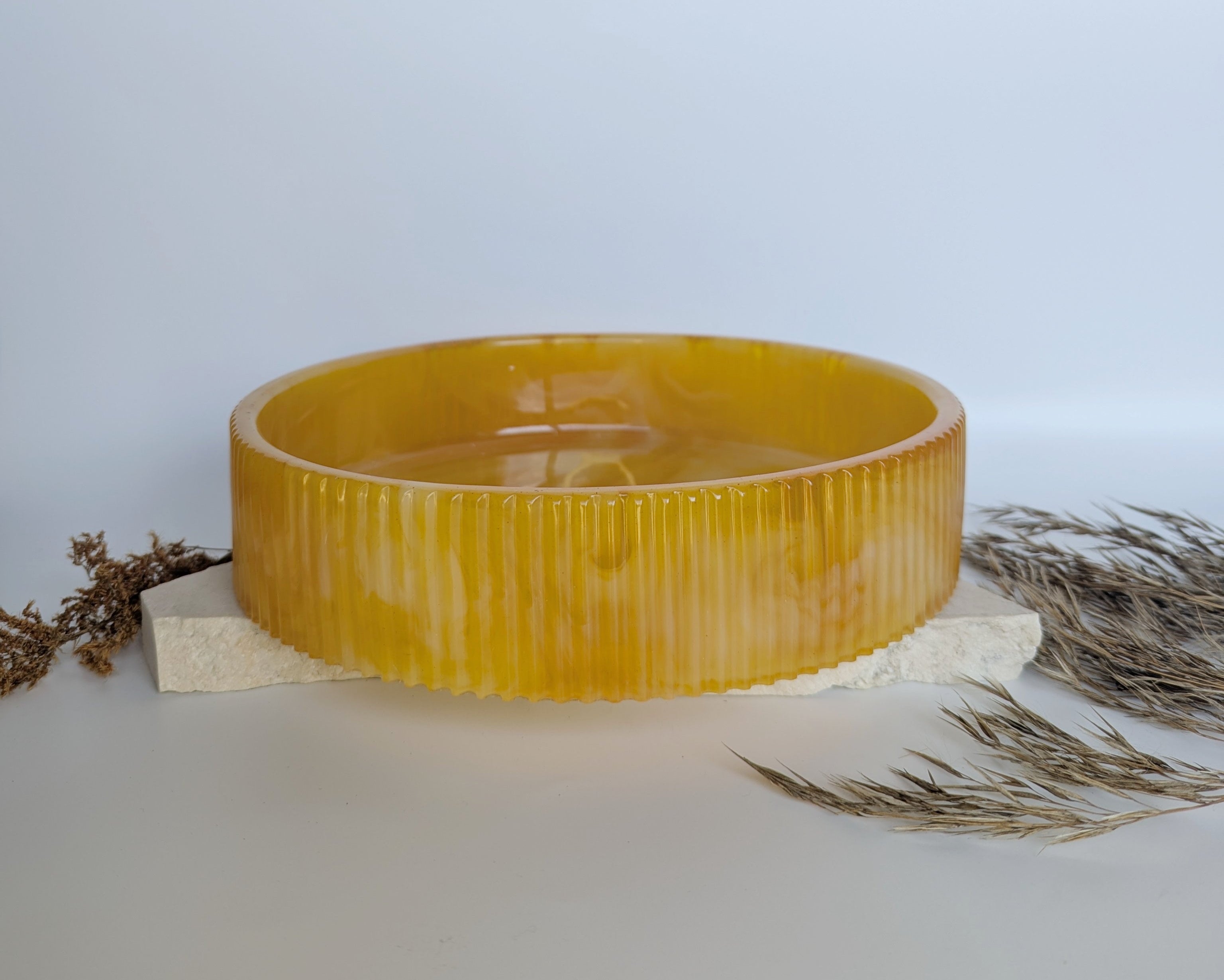 Ribbed Serving Bowls - Medium & Large