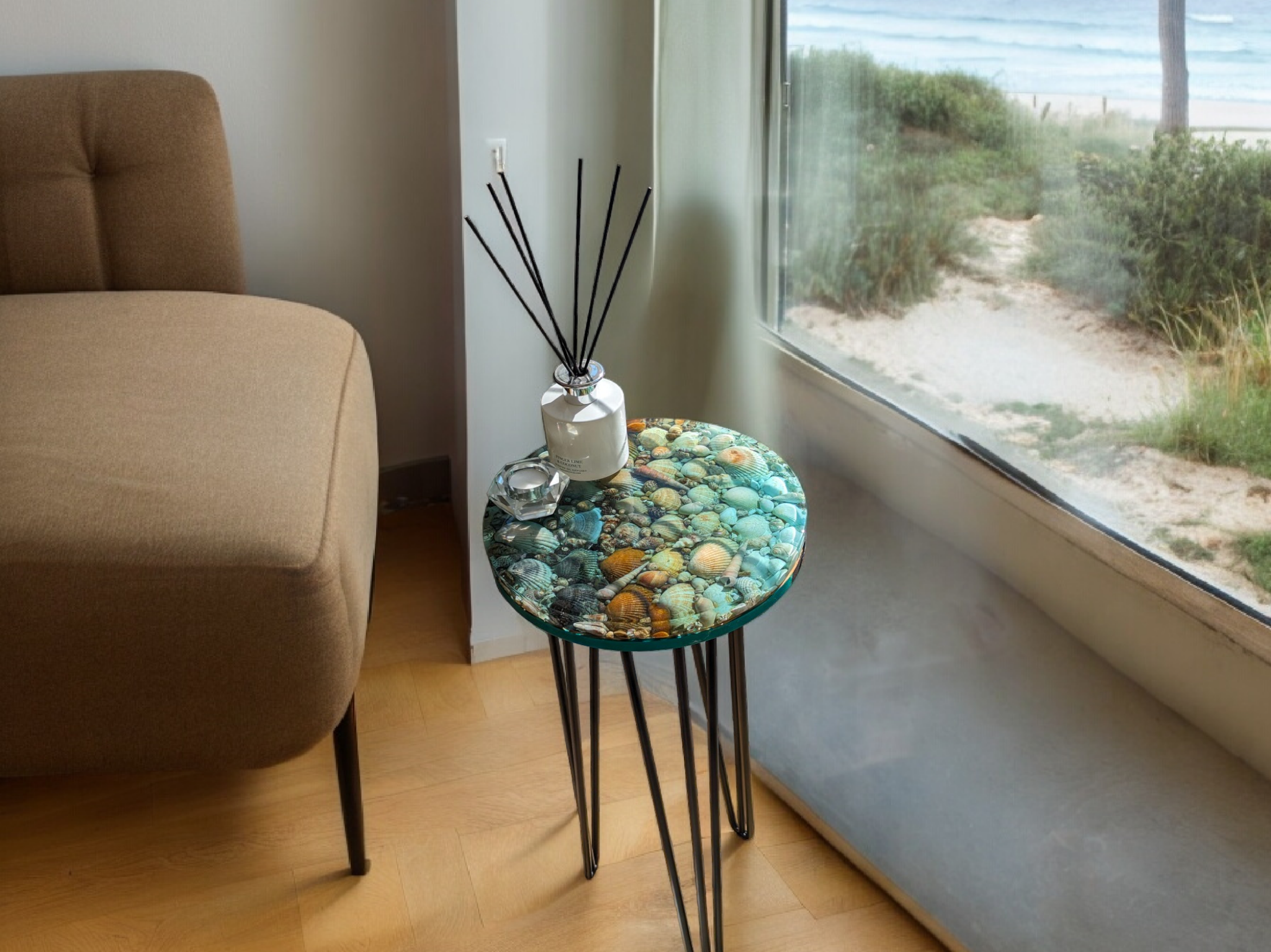 Coastal Side Table