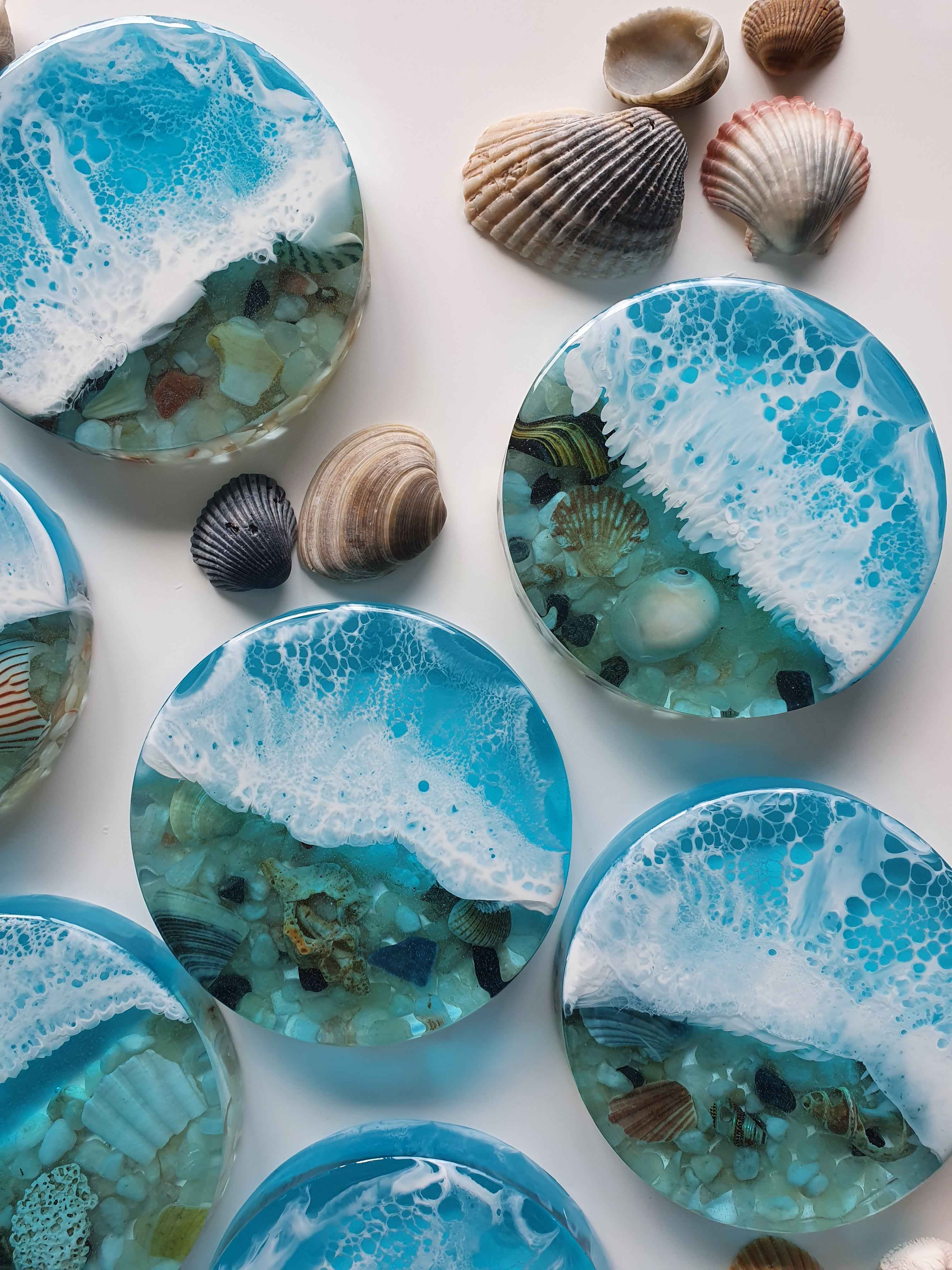 Coastal Coasters - Made to order