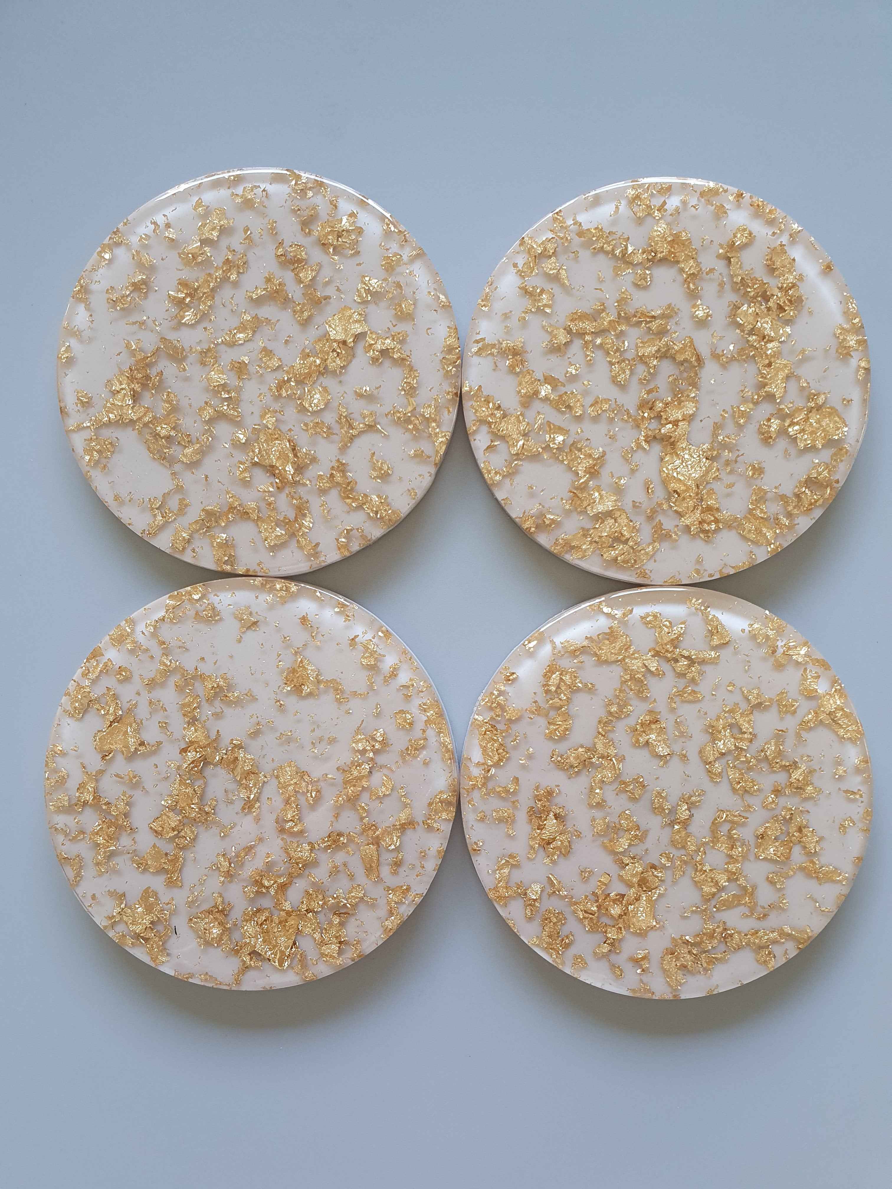 Lux Coasters - Beige - Made to Order