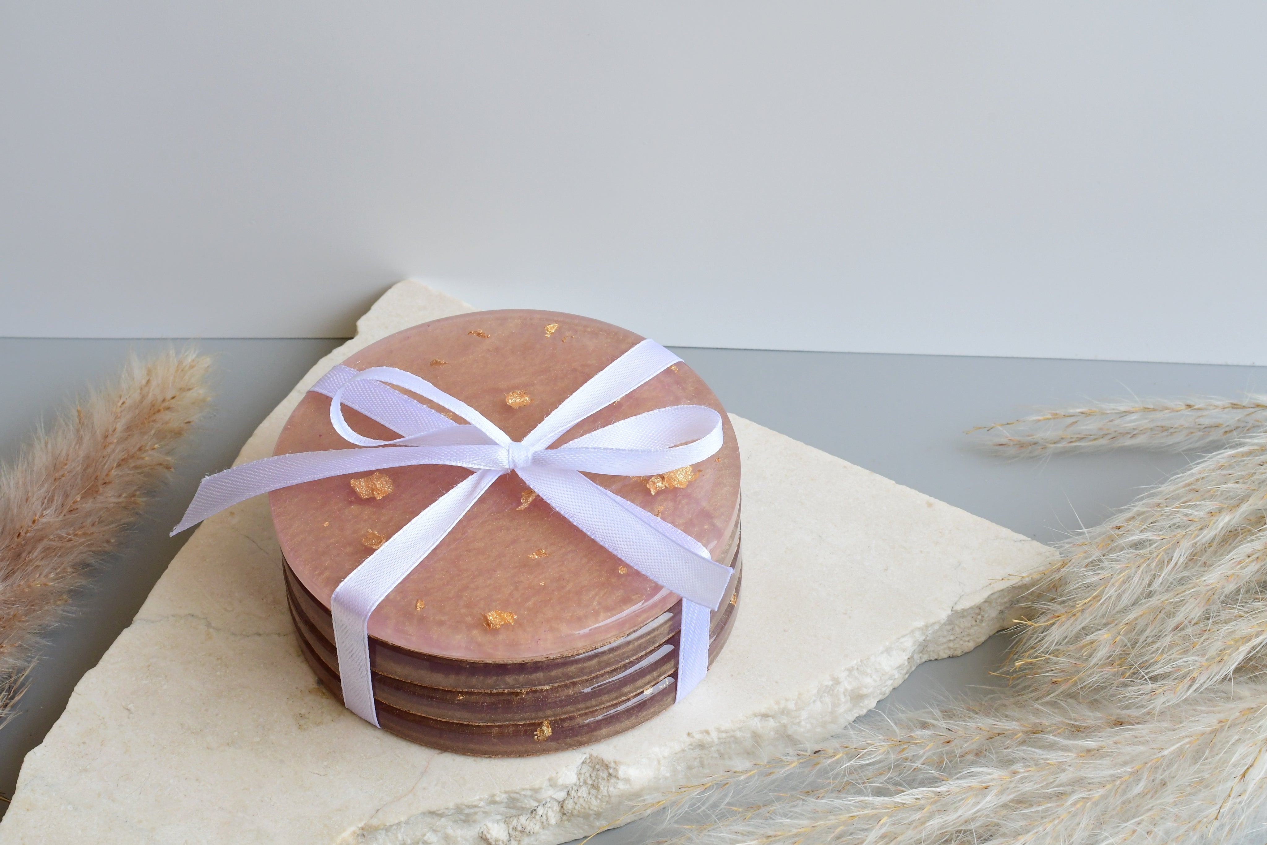 Lux Coasters - Pink - Made to Order