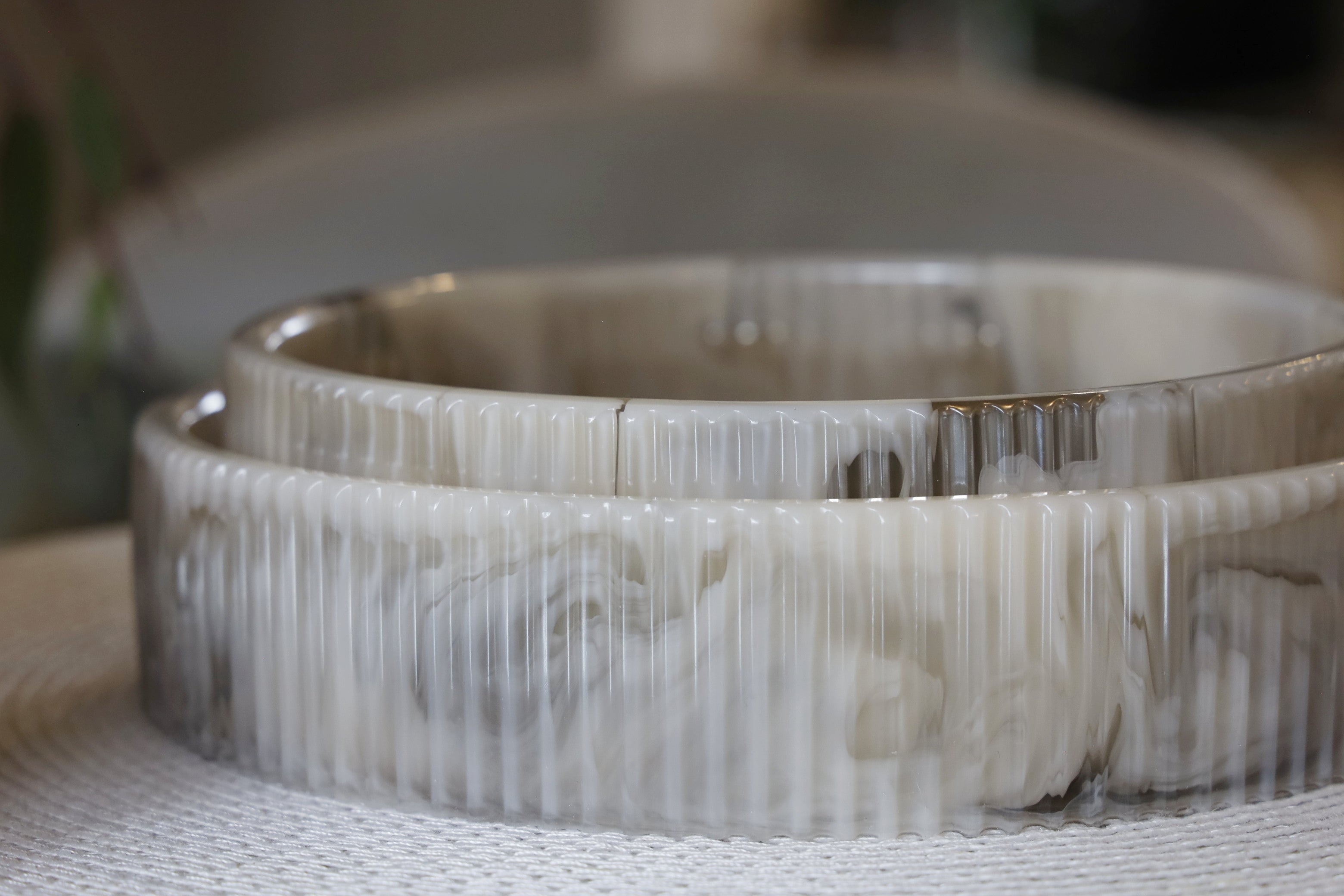 Ribbed Serving Bowl Sets