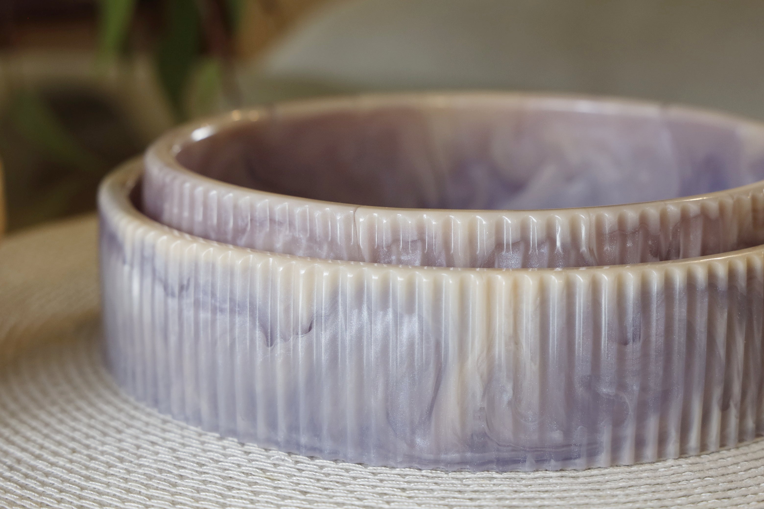 Ribbed Serving Bowl Sets