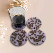 Load image into Gallery viewer, Coffee Bean Coasters - Made to Order
