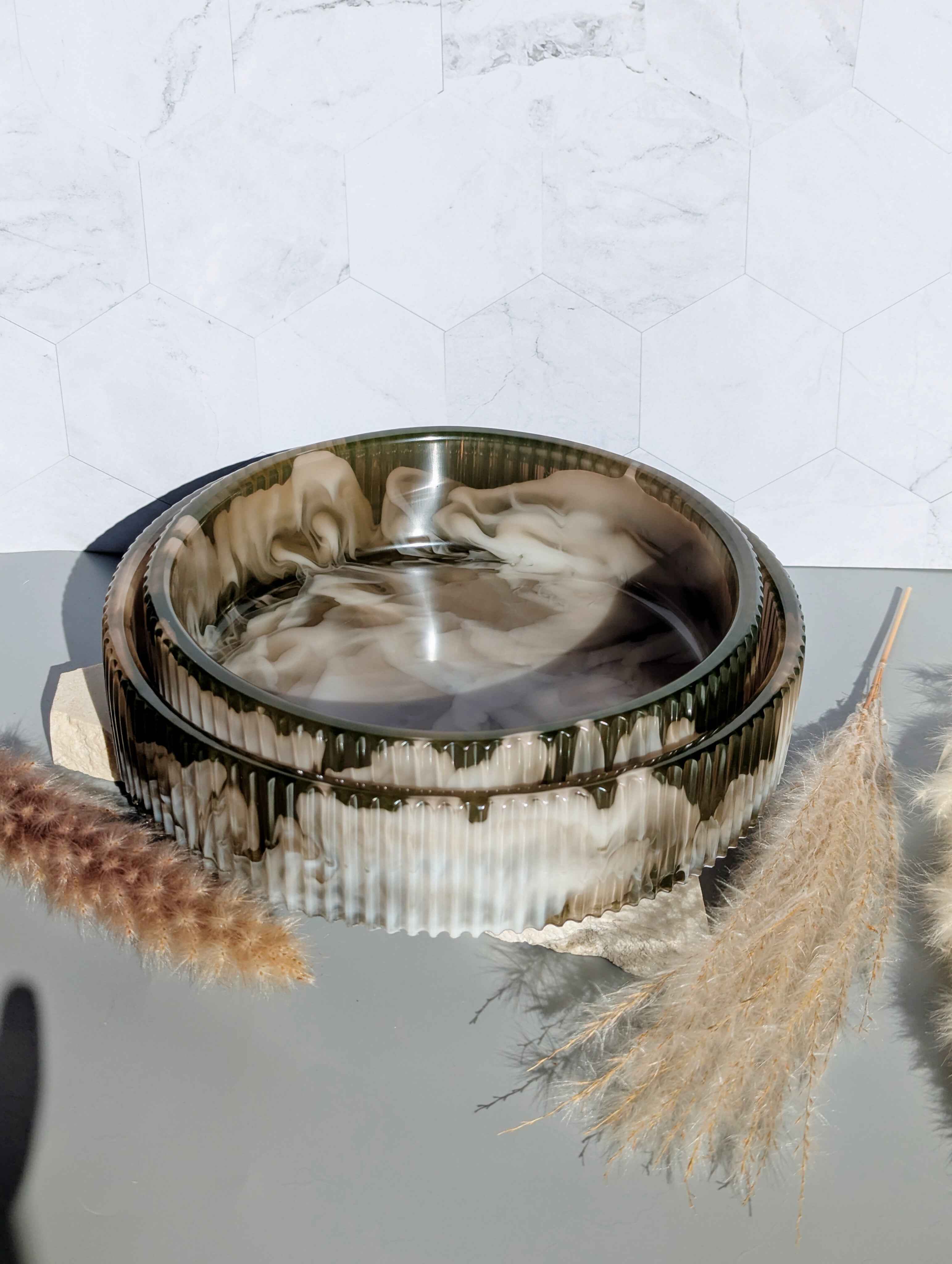 Ribbed Serving Bowl Sets