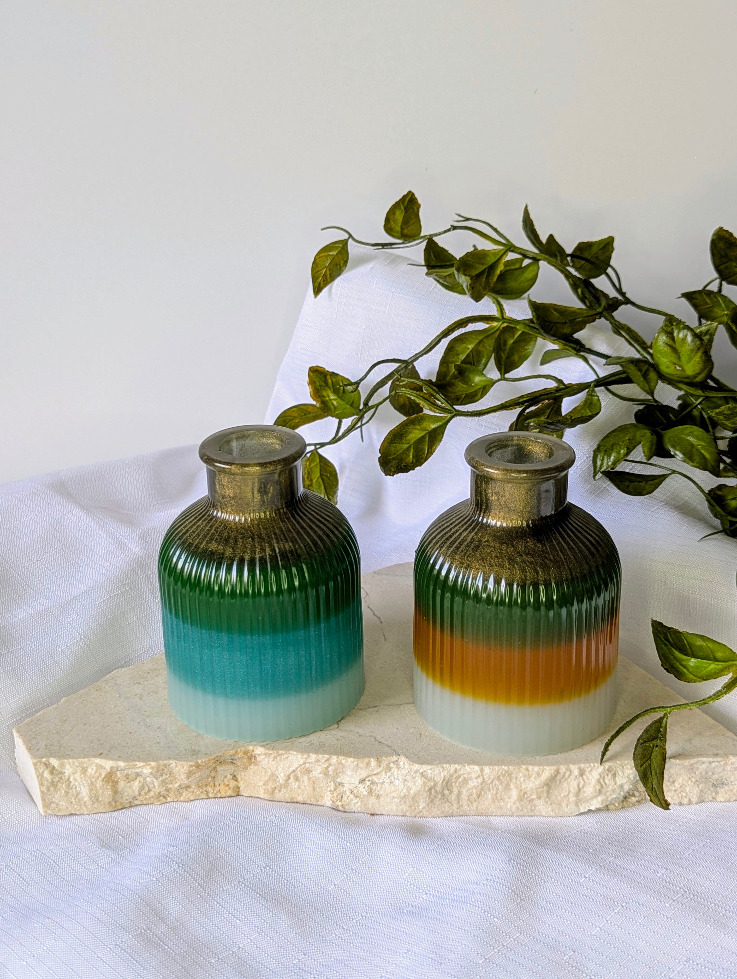 Handmade resin vase, Colourful resin décor vases Australia, Bespoke resin home décor, Unique resin vases handmade, Modern decorative vases Australia, Functional resin art