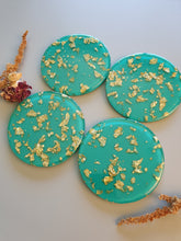 Load image into Gallery viewer, Lux Coasters - Green - Made to Order
