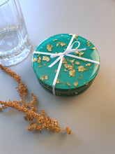 Load image into Gallery viewer, Lux Coasters - Green - Made to Order
